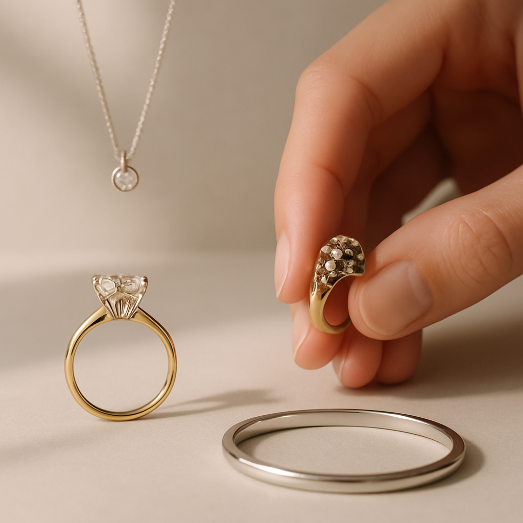 me a modern ring, necklace, or bracelet.

For those considering custom engagemen