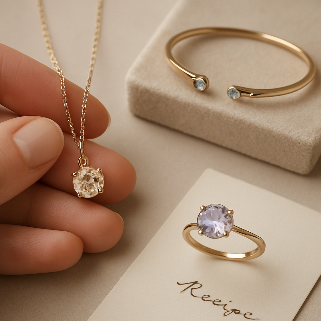 nes in a pendant, ring, or bracelet.
  Anniversary gifts: Select a gemstone tied